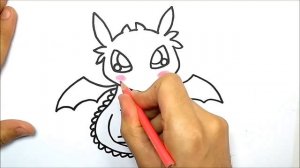 HOW TO DRAW A DRAGON | DRAWING DRAGON