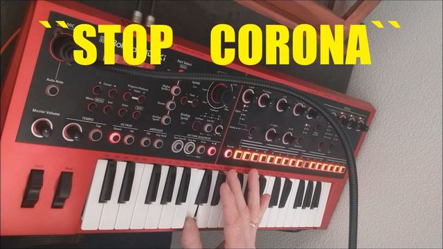ROLAND JD-Xi -- [ STOP CORONA ] (Electropop)