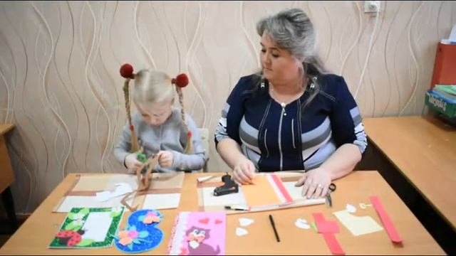 урок 4 Изготовление открытки из фоамирана