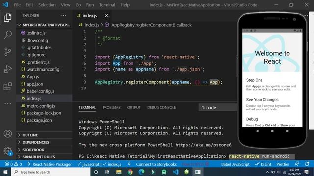 4. File & Folder Structure of React Native Project смотреть онлайн