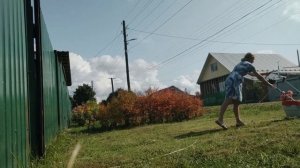 Стройка в середине сентября, садово-огородные дела.