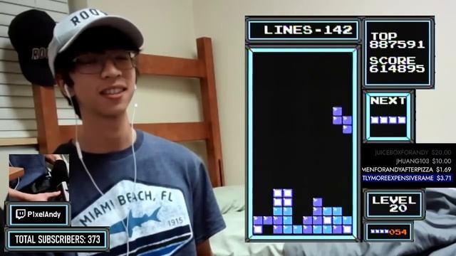 Going for level 255 in NES Tetris смотреть онлайн