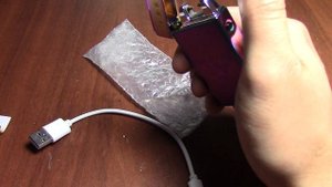 Электрическая USB зажигалка для прикуривания сигарет с Aliexpress