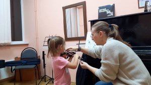 уроки по классу скрипки с малышами