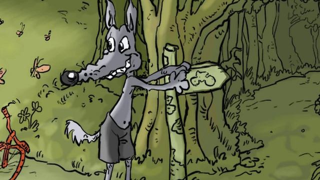 Три поросенка, увлекательная история для детей.Three little pigs, an entertaining story for children