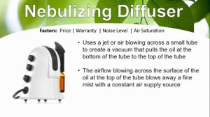 Top 3 Benefits Of A Nebulizing Diffuser