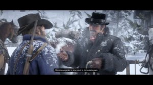 Red Dead Redemption 2 СПАСАТЕЛЬНАЯ МИССИЯ В ГОРАХ С ВОЛКАМИ #2