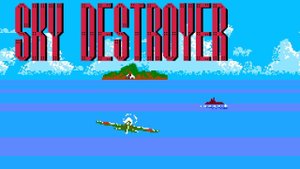 Sky Destroyer не равный воздушный бой Dendy Денди NES Nintendo Famicom