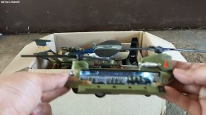 Box of toys Diecast military vehicles Best Diecast collection