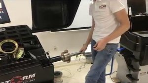 Разбор балансировочного станка STORM с пневматическим прижимом