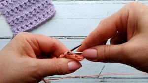 Интересный узор спицами