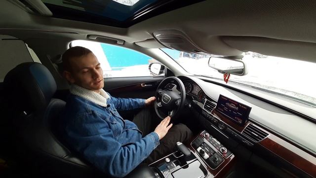 Такого вы точно не видели-Audi A8 снегоуборщик смотреть онлайн
