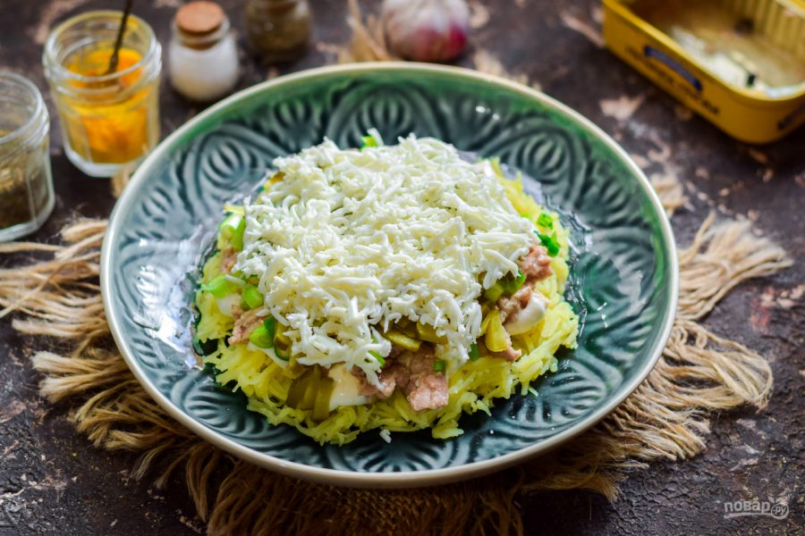 Салат из печени трески наивкуснейший рецепт с фото пошагово в домашних условиях