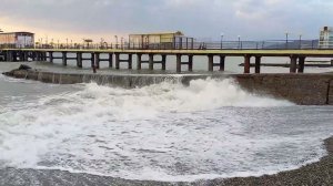 Адлер.Курортный городок.11.11.23.Море.