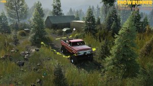 SnowRunner - Таймыр - Болото - Вплавь через реку - #186