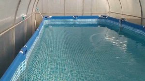 Бассейн в теплице. Супер бассейн