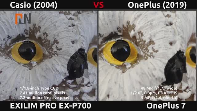 Casio EXILIM PRO EX-P700 vs OnePlus 7