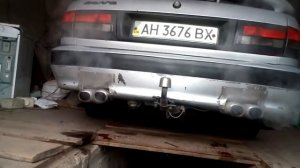 Двойной выхлоп на волге