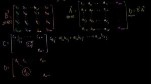 Transpose of a matrix product | Matrix transformations | Linear Algebra | Khan Academy