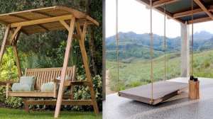 A selection of garden swings that you can make