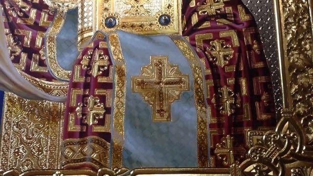Иконопись. Икона св.Николая Чудотворца . Вечернее видео  после рабочего  дня. Еще в работе.