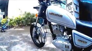 Suzuki gn125 Bobber style.