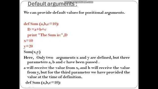 Tutorial Python Function  Working With Functions #TYPES OF ARGUMENTS In Python #ARGUMENTS IN PYTHON
