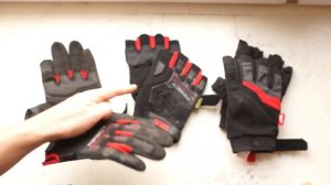 Беспалые перчатки для работы. Milwaukee vs китайский "Mechanix"