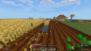 Minecraft на Xbox Series S / Геймплей 60 FPS