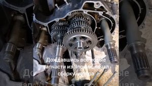 Kawasaki vn2000. Ремонт кпп.