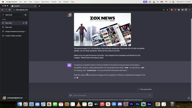ChatGPT-4(V) Image To Code Is Here! Detailed Tutorial смотреть онлайн
