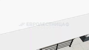 Проект визуализации ограждения на террасу из металлопрофиля.