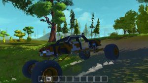 Scrap Mechanic обзор ваших построек - Газ 24 и Газ 24 Краулер