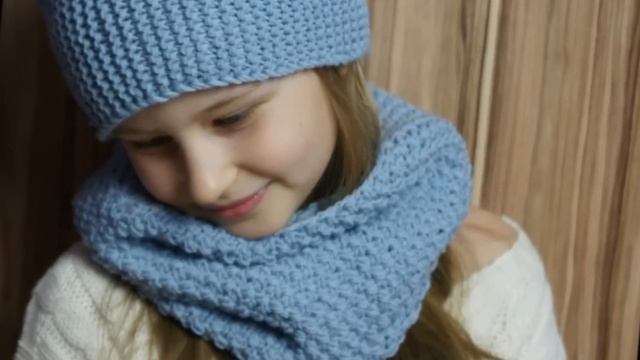 Вязаная шапка бини спицами смотреть онлайн