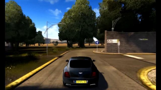 Тестовый заезд на Bentley Continental смотреть онлайн