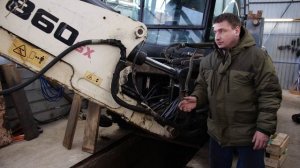 Что я купил и с чем имеем дело. TEREX- Знакомство с экскаватор погрузчиком