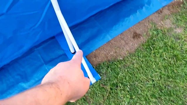 Оптимальный каркасный бассейн Intex Rectangular Frame Pool 450х220х84см смотреть онлайн