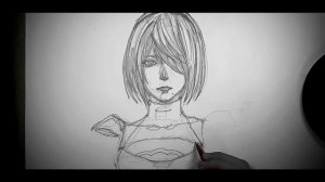 NieR:Automata 2b drawing 9s how to draw 2b니어 오토마타 2b 드로잉 2시간 그리기 ニアオートマタ ドローイング 描き方 연필 드로잉 a2