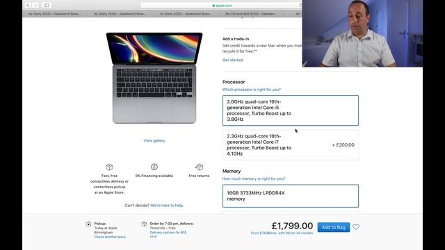 2020 MacBook Air vs MacBook Pro смотреть онлайн