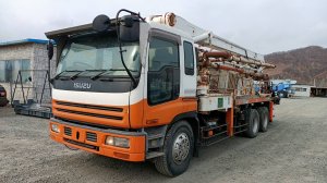 Японский бетононасос на базе ISUZU GIGA 30м