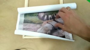Как сделать подрамник для модульной картины своими руками | Натяжка холста полиптих @Картонный Баро