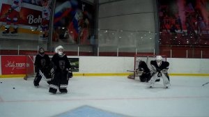 Тренировка вратарей ХК Балашиха 07.04.2021