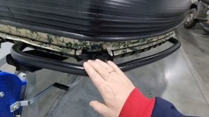 ПРОСТОЙ ВОДОМЕТНЫЙ РиБ  СОЛАР 470. Бампера, ЧУДО гайка и перебронировка.