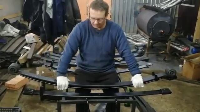 Усиление однолистовой рессоры Мерседес Спринтер, Фольксваген Крафтер