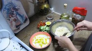 Кус кус с овощами ( салат).