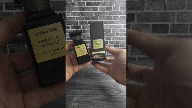 Упаковка. Tom Ford Tobacco Vanille. Нишевые ароматы.