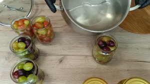 Маринованный Виноград на Зиму. Рецепт Бабушки