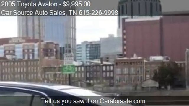 2005 Toyota Avalon for sale in Nashville, TN 37207 at the Ca смотреть онлайн