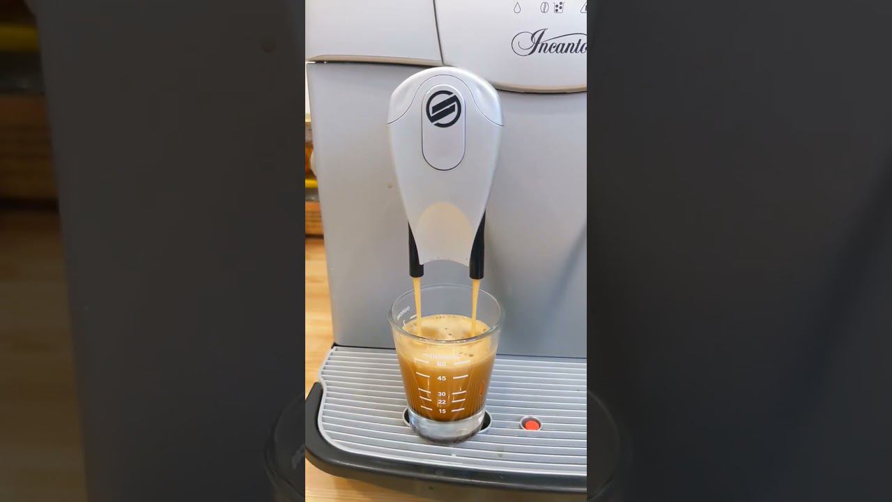 Кофемашина SAECO Incanto, демонстрация работоспособности смотреть онлайн