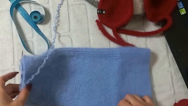 навязала шапок/ шапка ушанка/ двойная тыковка /новый заказ /мужские варежки смотреть онлайн